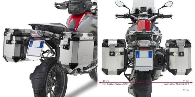 Крепеж боковых кофров BMW R1200GS Adventure 13-18