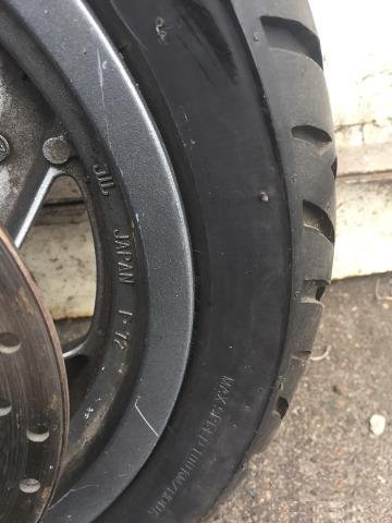 Колесо для скутера Yamaha 120х70х12