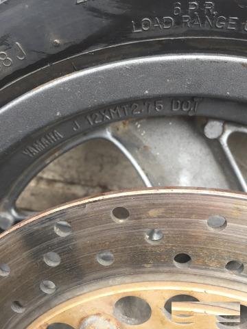 Колесо для скутера Yamaha 120х70х12