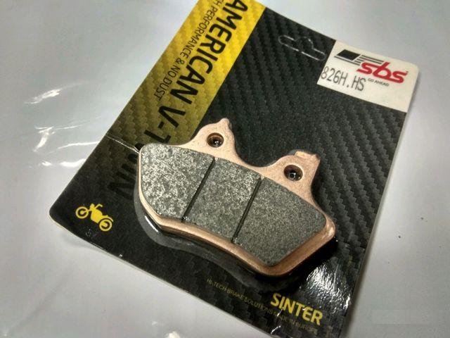 Тормозные колодки SBS Harley Davidson перед