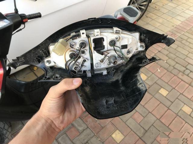 Разбор Honda Dio 56 - 57 Z4 Спидометр