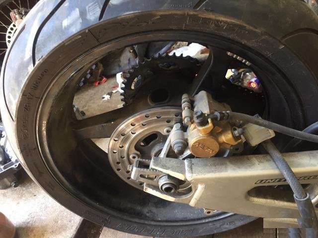 Колесо Honda cbr600