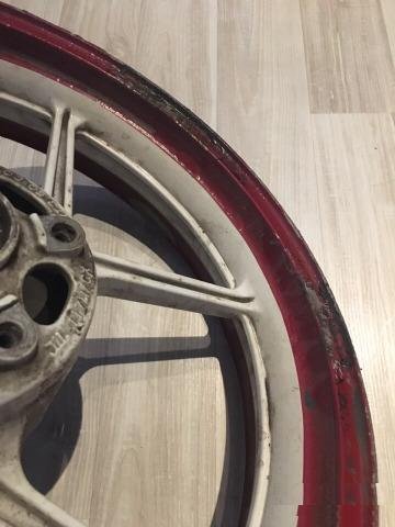Колесо переднее kawasaki zx6r 05-12