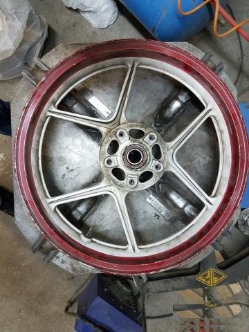 Колесо переднее kawasaki zx6r 05-12