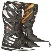 Мотоботы FLY racing maverik MX F4 черные 43
