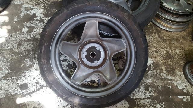 Колесо заднее в сборе Suzuki Address 110