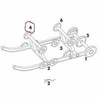 Колесо тележки снегохода Yamaha 8H8-47320-00-00