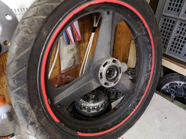 Колесо переднее диск Honda CB400 CB 400