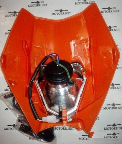 Универсальная стрит морда фара 1 цвет h4 KTM Duke