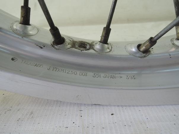 Колесо заднее Kawasaki KLE500 1993
