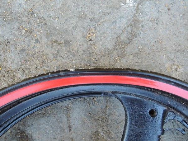 Переднее колесо 3.0х17 Suzuki GSF400 Bandit 1989-1