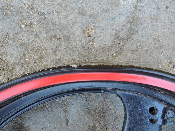 Переднее колесо 3.0х17 Suzuki GSF400 Bandit 1989-1