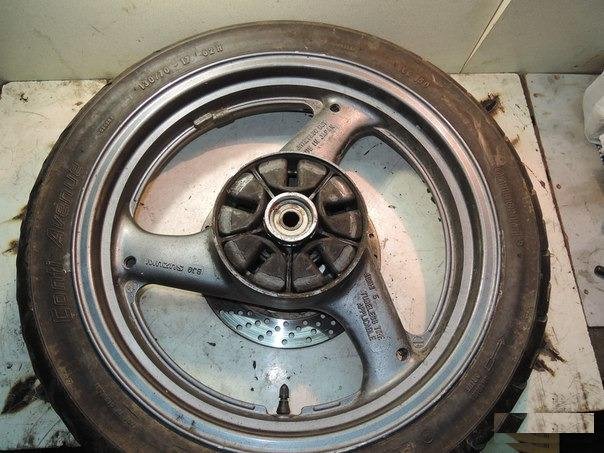 Заднее колесо Suzuki GS500 1992