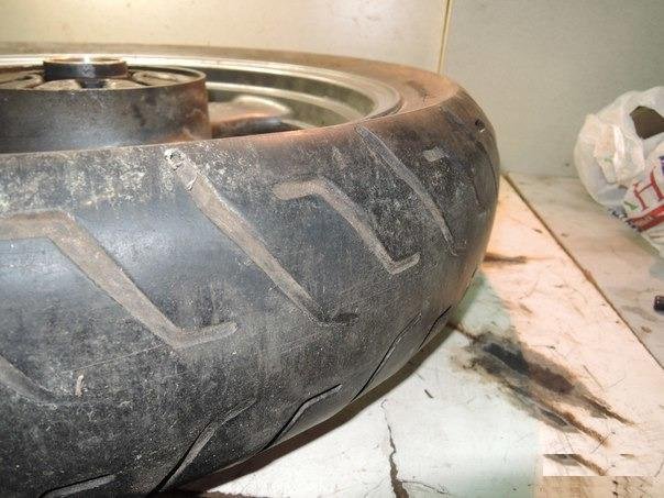 Заднее колесо Suzuki GS500 1992