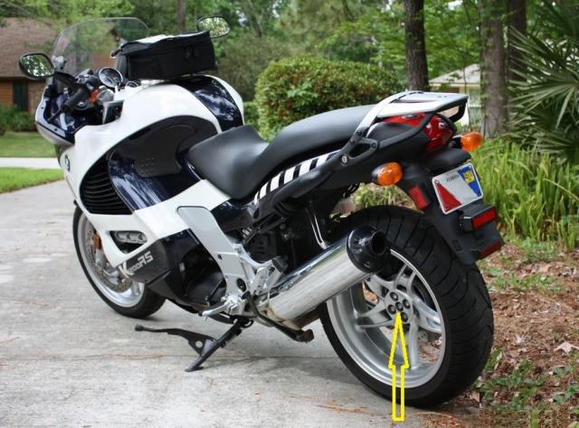 BMW K1200LT/RS/GT заглушка Wunderlich