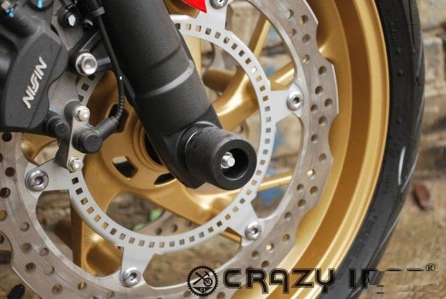 Слайдеры в ось переднего колеса для Honda VFR1200