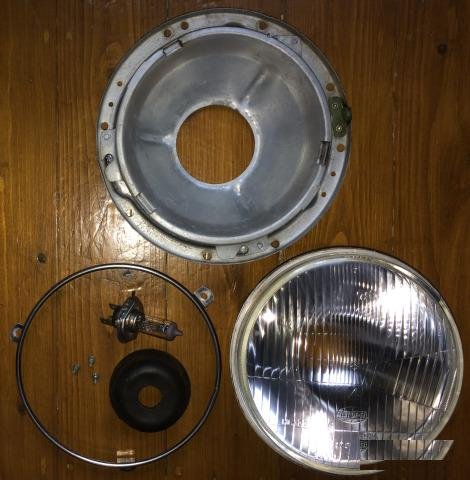 Harley Davidson 7" галогеновая фара в сборе