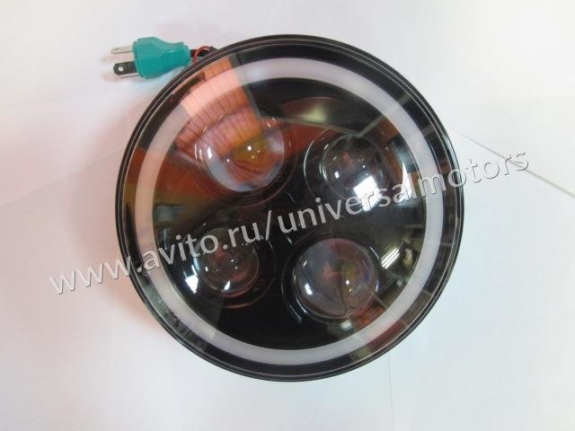 Светодиодная LED фара головного света 40W