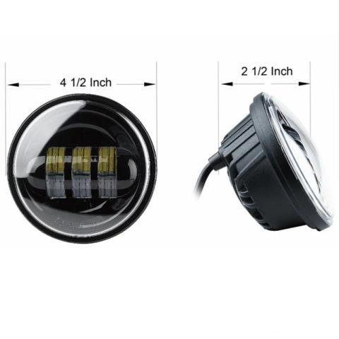 Фары мотоцикл лид линзованые светодиодные led мото