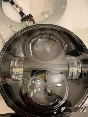 Фара New 7’ Daymaker Led Harley Davidson Black