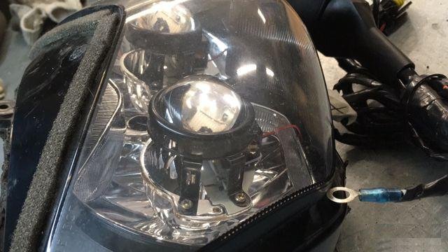 Фара ninja 250
