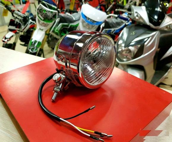 Фара на мотоцикл 4,5 дюймов мото металл Cafe Racer