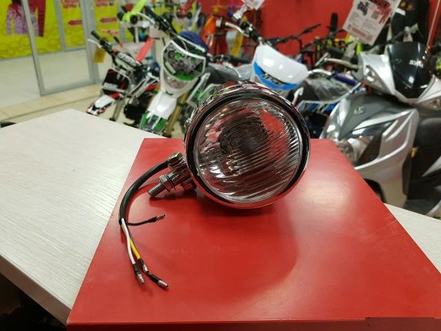 Фара на мотоцикл 4,5 дюймов мото металл Cafe Racer