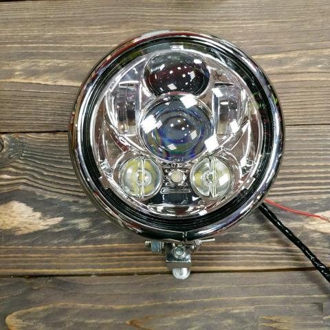 Фара Led мотоцикла оптика светодиодная мото лид