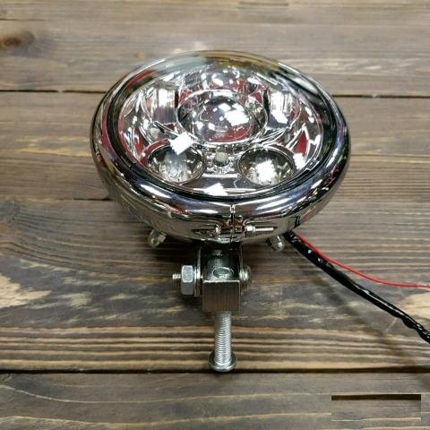 Фара Led мотоцикла оптика светодиодная мото лид