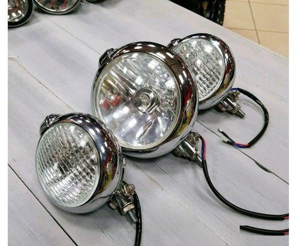 Фара на мотоцикл 6.75 дюймов мото металл