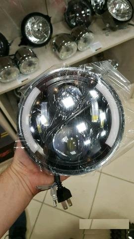 Фара на мотоцикл led светодиодная мото 7 дюймов