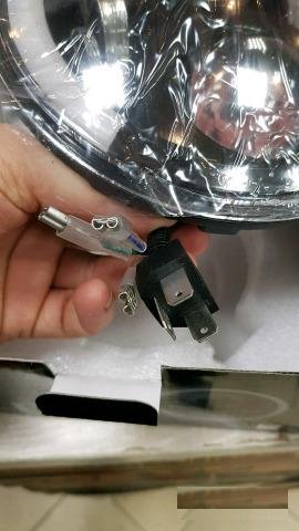 Фара на мотоцикл led светодиодная мото 7 дюймов