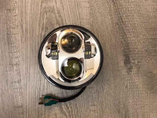 LED фара для мото