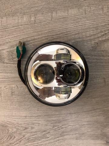 LED фара для мото
