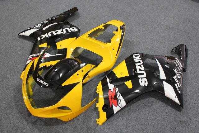 Комплект Suzuki gsxr 600/750 01-03 Желто-Черный