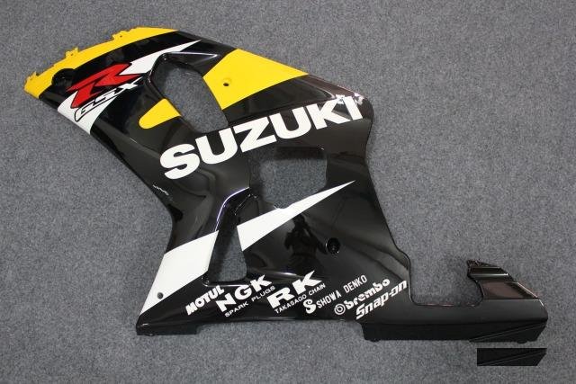 Комплект Suzuki gsxr 600/750 01-03 Желто-Черный