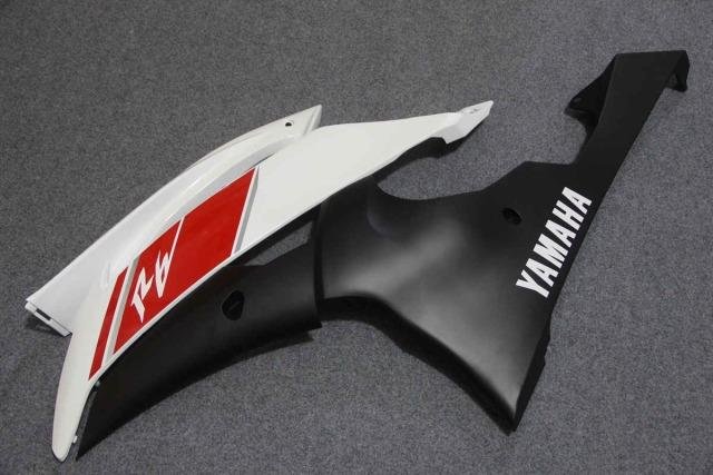 Комплект пластика на Yamaha R6 08-15 Бело-Красно-Ч