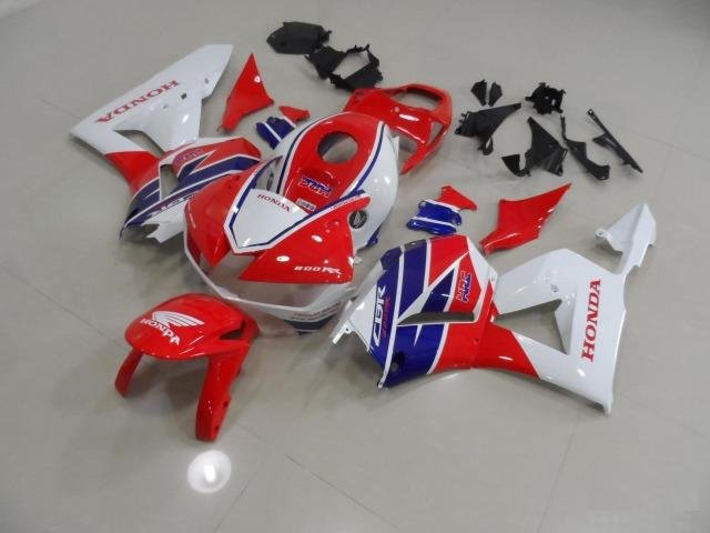 Пластик Honda CBR 600 RR 13-15 Бело-Сине-Красный