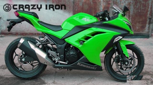 Слайдеры для Kawasaki Ninja 300R 2013-2016