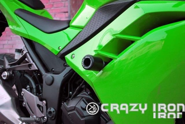 Слайдеры для Kawasaki Ninja 300R 2013-2016