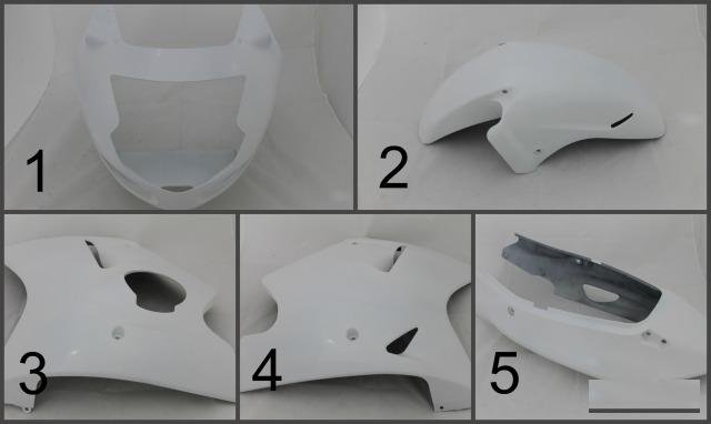 Пластик на honda CBR1100XX 1997-1999