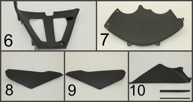Пластик на suzuki GSX-R600/750 2004-2005