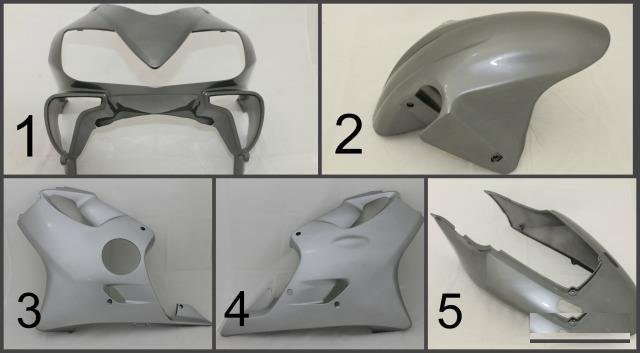 Пластик на honda CBR600F4i 2004-2007