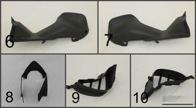 Пластик на honda CBR600F4i 2004-2007