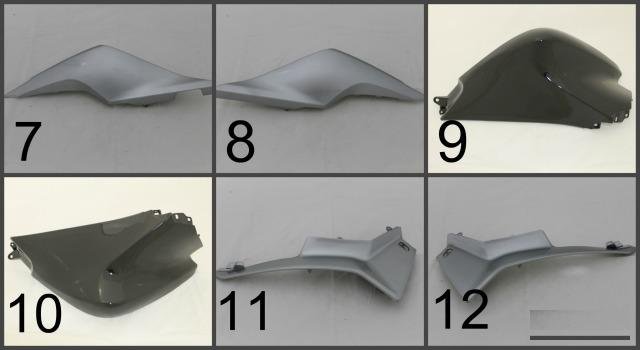 Пластик на honda VFR1200 2010-2016