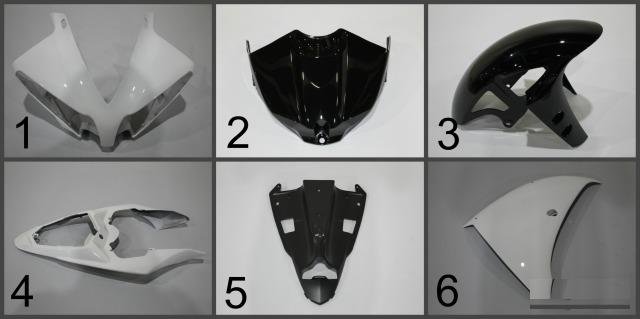 Пластик на yamaha YZF-R1 2012-2014