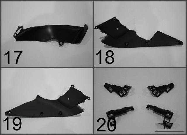 Пластик на yamaha YZF-R1 2012-2014