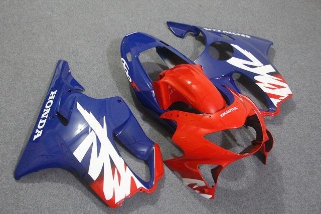 Комплект пластика Honda CBR600 F4 99 Красно-Синий