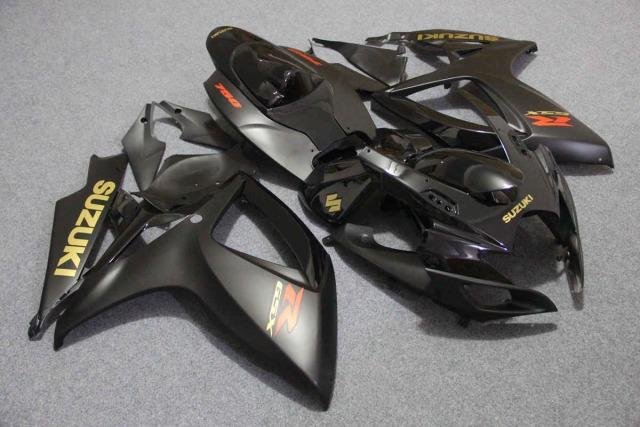 Комплект пластика Suzuki GSX-R600/750 06-07 Черный
