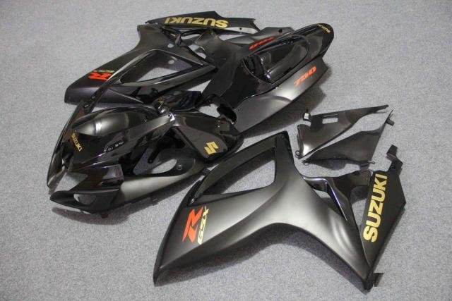 Комплект пластика Suzuki GSX-R600/750 06-07 Черный